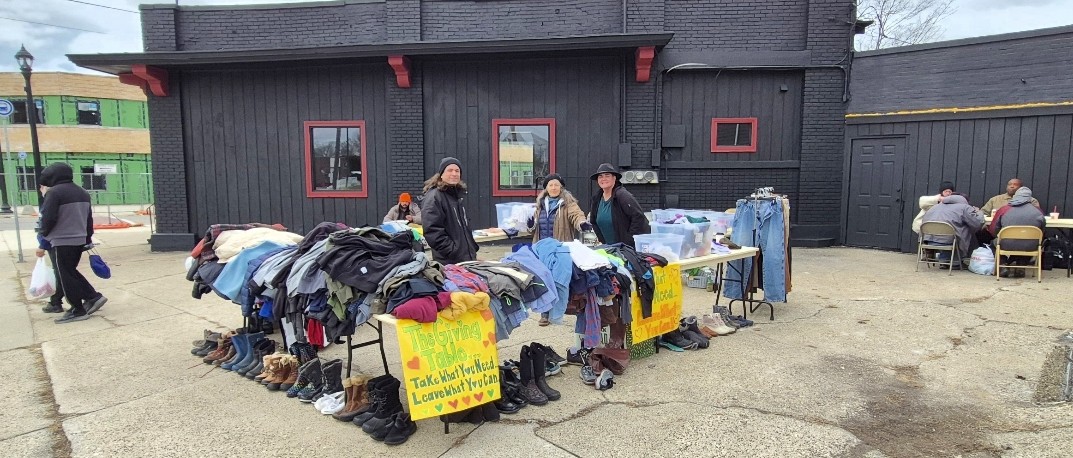 The Giving Table on Houston and 3rd in Muskegon, MI
