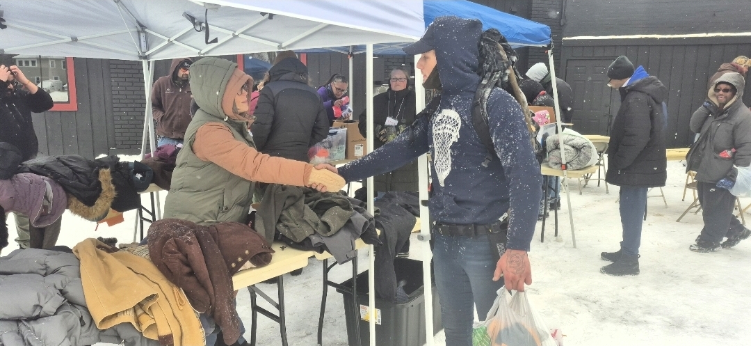 People helping people at the Giving Table in Muskegon, MI