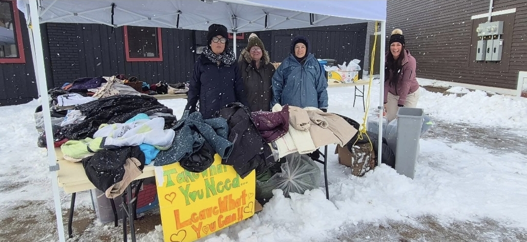 The volunteers of the Giving Table in Muskegon, MI